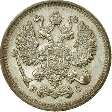 Coin, Russia, Nicholas II, 10 Kopeks, 1913, Saint-Petersburg, EF(40-45), Silver