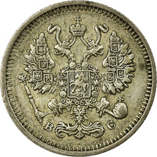 Monnaie, Russie, Nicholas II, 10 Kopeks, 1913, Saint-Petersburg, TTB, Argent