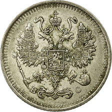 Coin, Russia, Nicholas II, 10 Kopeks, 1913, Saint-Petersburg, EF(40-45), Silver