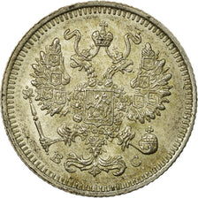 Coin, Russia, Nicholas II, 10 Kopeks, 1914, Saint-Petersburg, EF(40-45), Silver