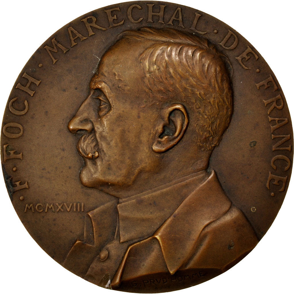 Foch, Maréchal de France, Signature de l'Armistice, Médaille