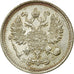Coin, Russia, Nicholas II, 10 Kopeks, 1915, Saint-Petersburg, EF(40-45), Silver