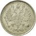 Moeda, Rússia, Nicholas II, 10 Kopeks, 1915, Saint-Petersburg, AU(55-58)