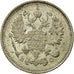 Moeda, Rússia, Nicholas II, 10 Kopeks, 1915, Saint-Petersburg, AU(55-58)