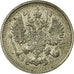 Coin, Russia, Nicholas II, 10 Kopeks, 1915, Saint-Petersburg, EF(40-45), Silver