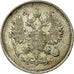 Coin, Russia, Nicholas II, 10 Kopeks, 1915, Saint-Petersburg, EF(40-45), Silver