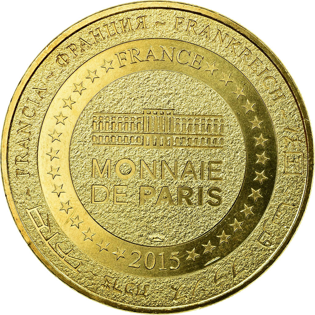 France, Token, Touristic token, Rouen - Panorama XXL, Arts & Culture, 2015