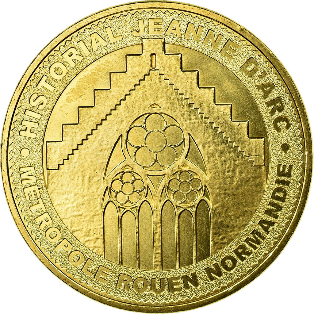France, Jeton, Jeton Touristique, Rouen - Historial Jeanne d'Arc, Arts &