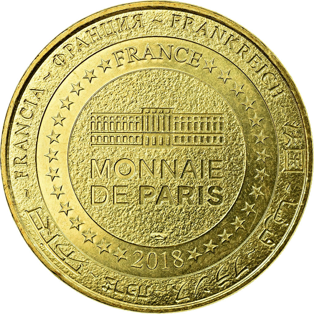 France, Token, Touristic token, Rouen - Cathédrale, Arts & Culture, 2018