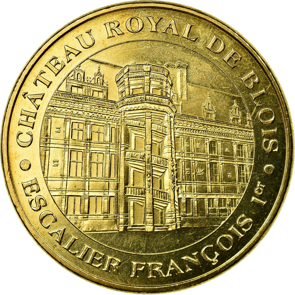 Frankreich, Token, Touristic token, Blois - Chateau Royal -Escalier, Arts &