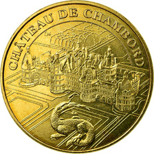 France, Token, Touristic token, 41/ Château de Chambord - Salamandre, Arts &