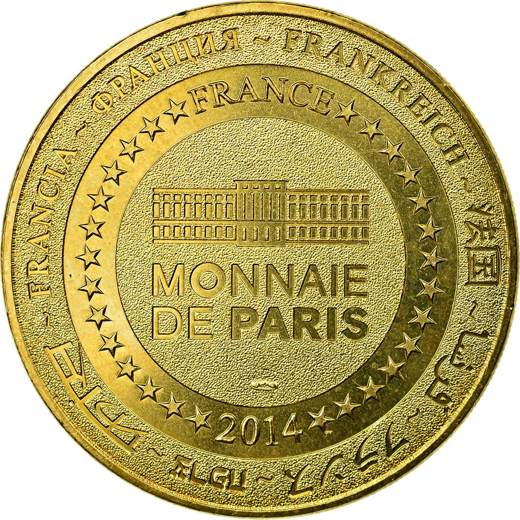 France, Token, Touristic token, 41/ Château de Chambord - Salamandre, Arts &
