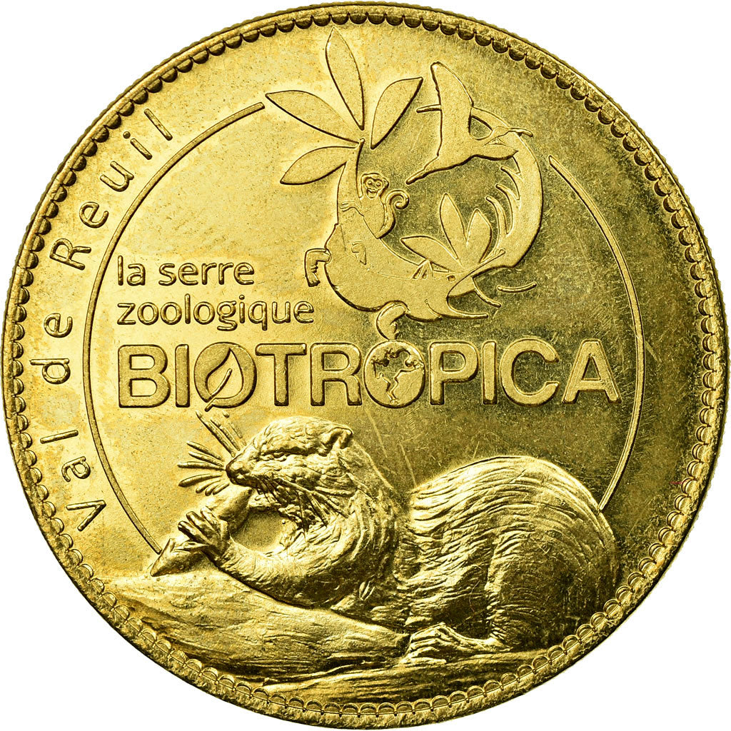 France, Jeton, Tourist Token, Val de Reuil - Biotropica n°2, 2014, Arthus