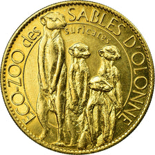 France, Jeton, Tourist Token, Les Sables d'Olonne - Zoo - Suricates, 2012