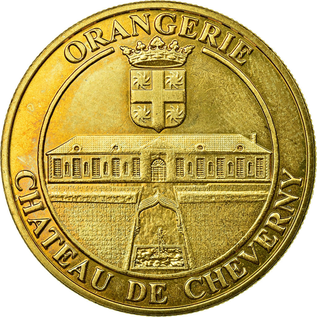 France, Token, Tourist Token, Val de Loire - Château de Cheverny - Orangerie