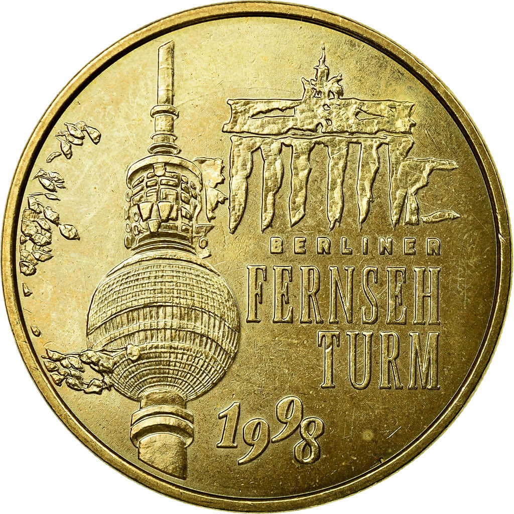 France, Token, Touristic token, Allemagne - Berlin - Tour de la télévision