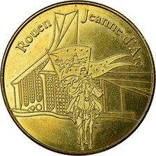 France, Jeton, Tourist Token, Rouen- Jeanne d'arc, Médaille de Collection, SUP