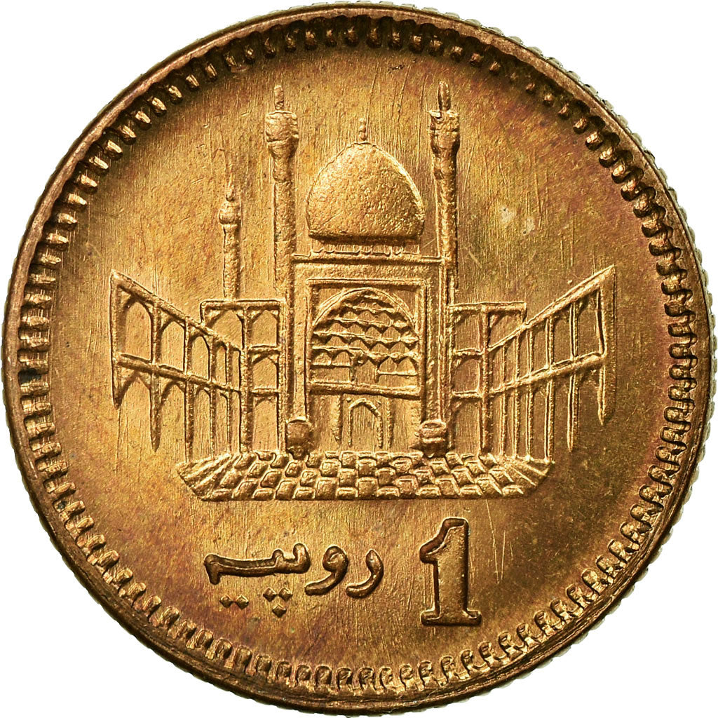 Coin, Pakistan, Rupee, 2006, AU(55-58), Bronze, KM:62