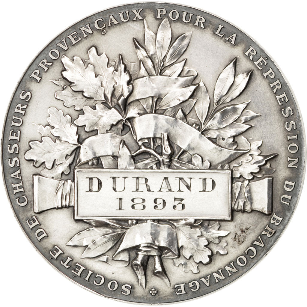 FRANCE, Sports & leisure, French Third Republic, Medal, AU(55-58), Silver, 50,..