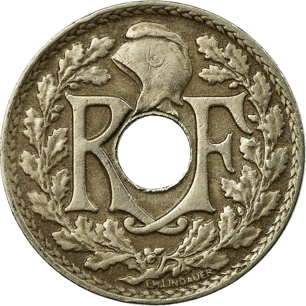 Coin, France, Lindauer, 10 Centimes, 1924, Paris, VF(30-35), Copper-nickel