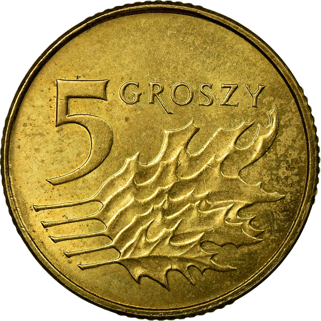 Monnaie, Pologne, 5 Groszy, 2011, Warsaw, SUP, Laiton, KM:278