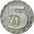 Coin, Poland, 5 Zlotych, 1990, Warsaw, AU(55-58), Aluminum, KM:81.3