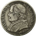 Moneta, DEPARTAMENTY WŁOSKIE, PAPAL STATES, Pius IX, Lira, 1867, Rome