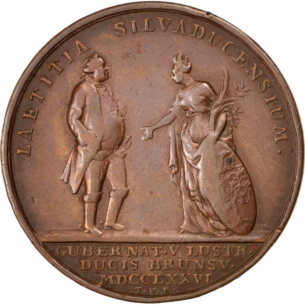 Netherlands, History, Medal, EF(40-45), Bronze, 33, 14.80