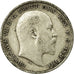Moneda, Gran Bretaña, Edward VII, 3 Pence, 1909, BC+, Plata, KM:797.2