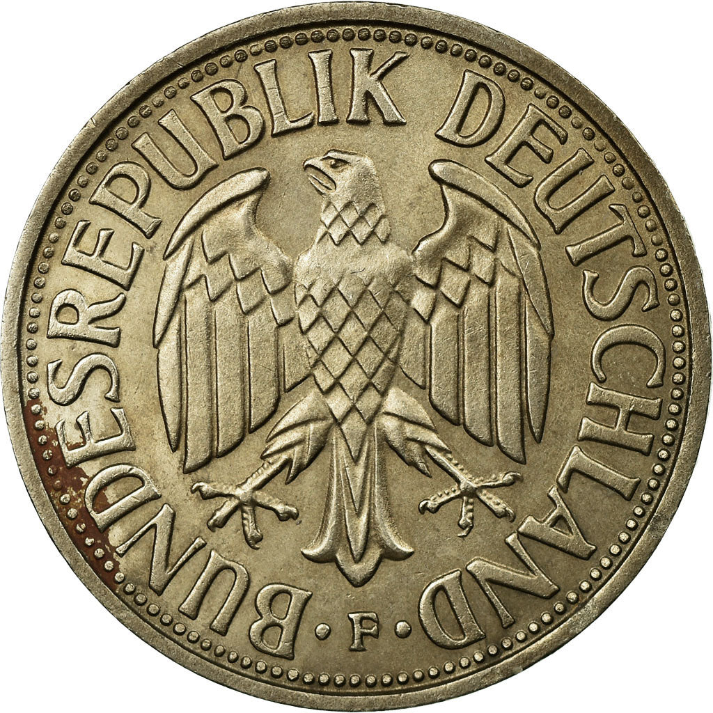 Coin, GERMANY - FEDERAL REPUBLIC, 2 Mark, 1951, Stuttgart, VF(30-35)