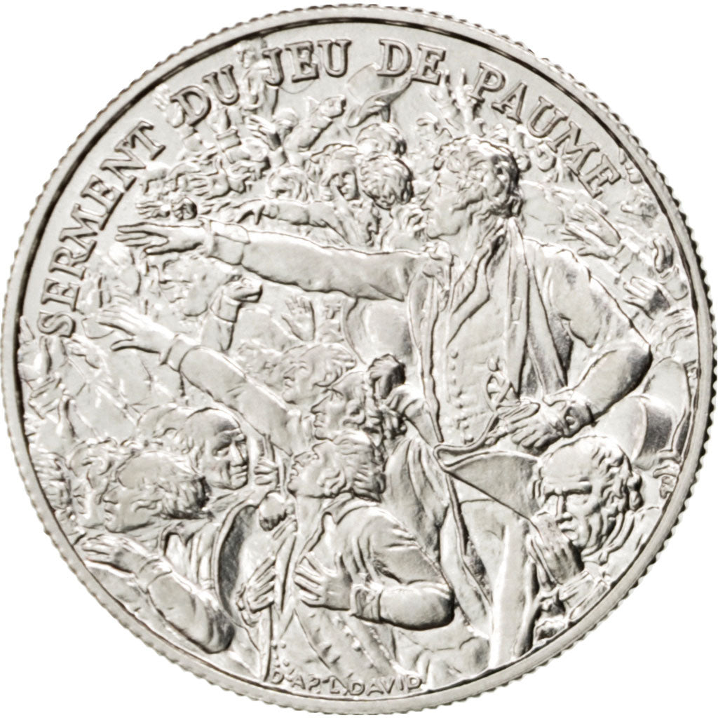 Bicentenaire de la Révolution Française, Serment du Jeu de Paume, Médaille