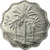 Moneda, Iraq, 10 Fils, 1975, EBC, Acero inoxidable, KM:142