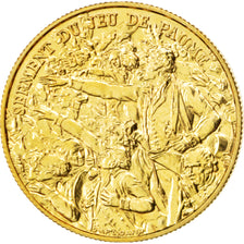 FRANCE, History, French Fifth Republic, Medal, MS(65-70), Bronze, 22, 5.50
