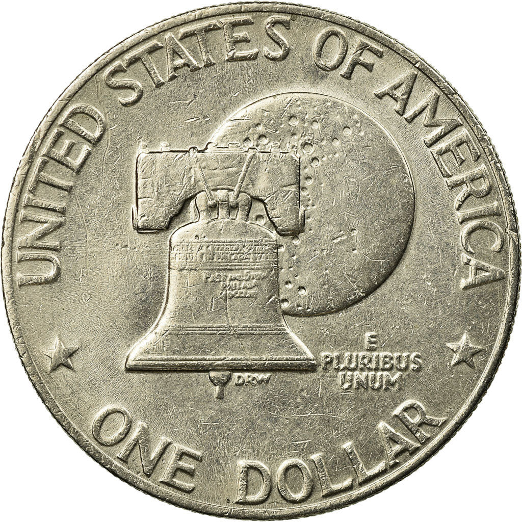 Coin, United States, Eisenhower Dollar, Dollar, 1976, U.S. Mint, Philadelphia