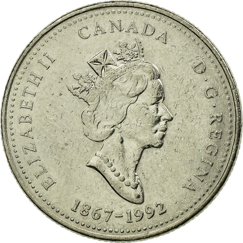 Coin, United States, Washington Quarter, Quarter, 1992, U.S. Mint, Philadelphia