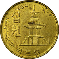 Coin, KOREA-SOUTH, 10 Won, 1978, VF(30-35), Brass, KM:6a