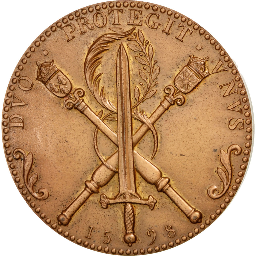 Francia, Medal, Henry IV, History, FDC, Bronce