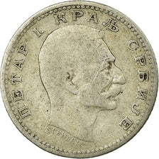 Coin, Serbia, Peter I, 50 Para, 1904, VF(20-25), Silver, KM:24.1