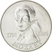 FRANCE, Arts & Culture, French Fifth Republic, Medal, MS(65-70), Silver, 32,...