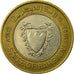 Monnaie, Bahrain, 100 Fils, 1992/AH1412, TTB, Bi-Metallic, KM:20