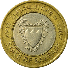 Moneda, Bahréin, 100 Fils, 1995/AH1415, MBC, Bimetálico, KM:20