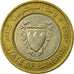 Moneda, Bahréin, 100 Fils, 1995/AH1415, MBC, Bimetálico, KM:20