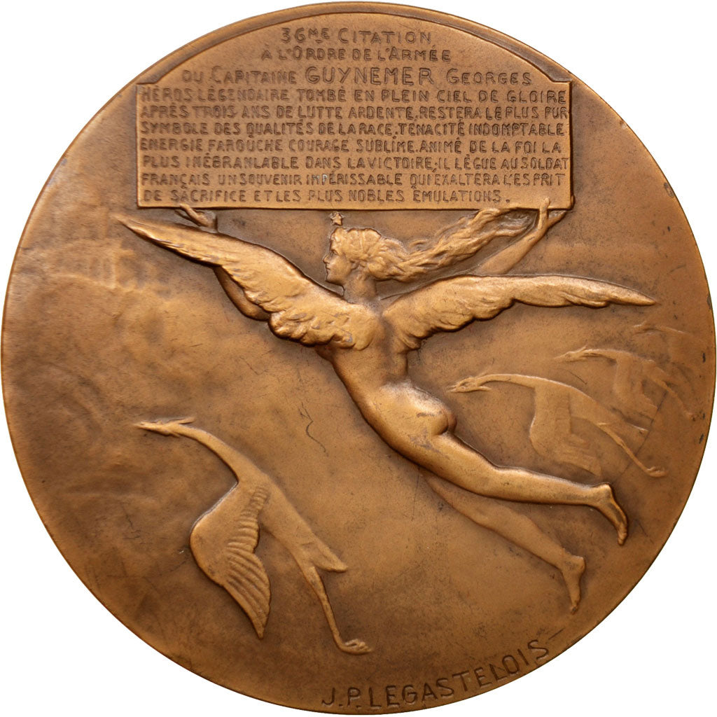 Capitaine Georges Guynemer, Médaille