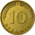 Monnaie, République fédérale allemande, 10 Pfennig, 1972, Munich, TTB+, Brass