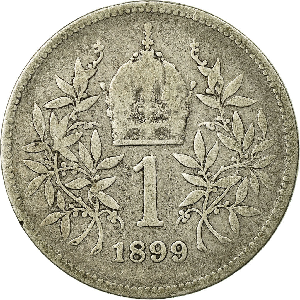 Münze, Österreich, Franz Joseph I, Corona, 1899, SS, Silber, KM:2804