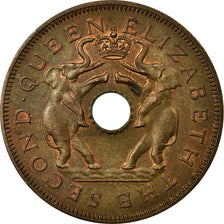 Moneda, Rodesia y Nyasalandia, Elizabeth II, Penny, 1956, British Royal Mint