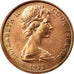 Coin, Cook Islands, Elizabeth II, 2 Cents, 1972, Franklin Mint, AU(55-58)