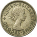 Moneta, Nowa Zelandia, Elizabeth II, 3 Pence, 1965, VF(30-35), Miedź-Nikiel