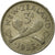 Moeda, Nova Zelândia, Elizabeth II, 3 Pence, 1953, VF(30-35), Cobre-níquel