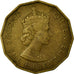 Coin, Nigeria, Elizabeth II, 3 Pence, 1959, EF(40-45), Nickel-brass, KM:3